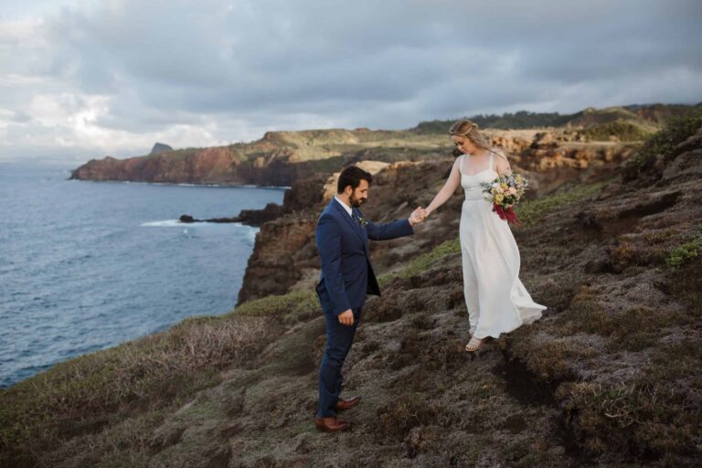 Maui Cliffside Elopement – Angelique & Dillon