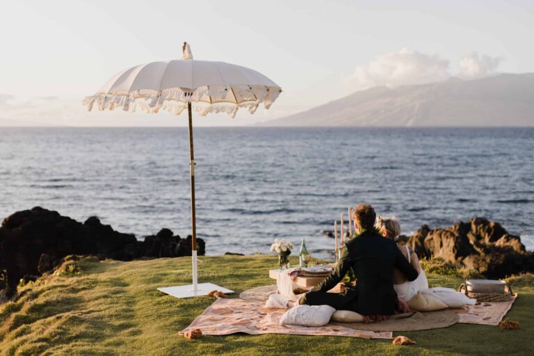 Wailea, Maui Beach Elopement with Super 8 Video – Ian & Adeline